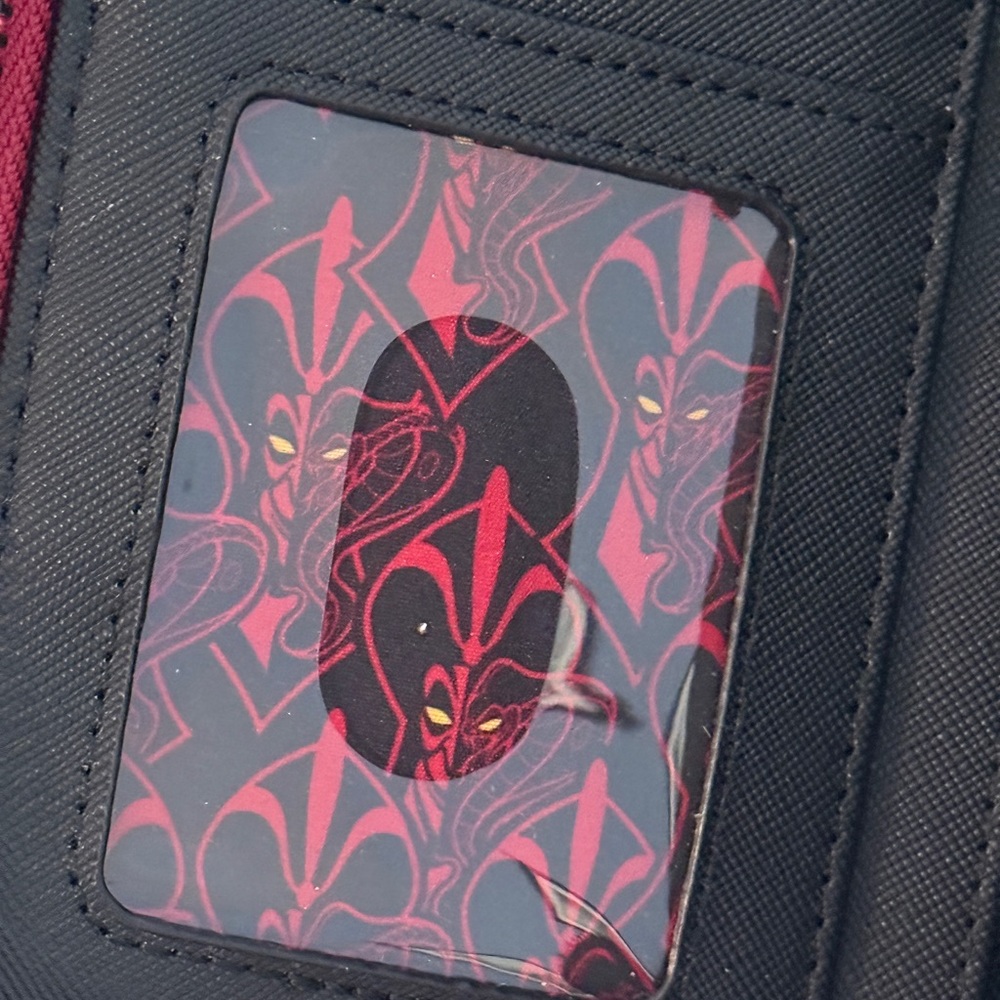 Loungefly Disney Aladdin Jafar Villains Scene Zip Around Wallet - Picture 9 of 15